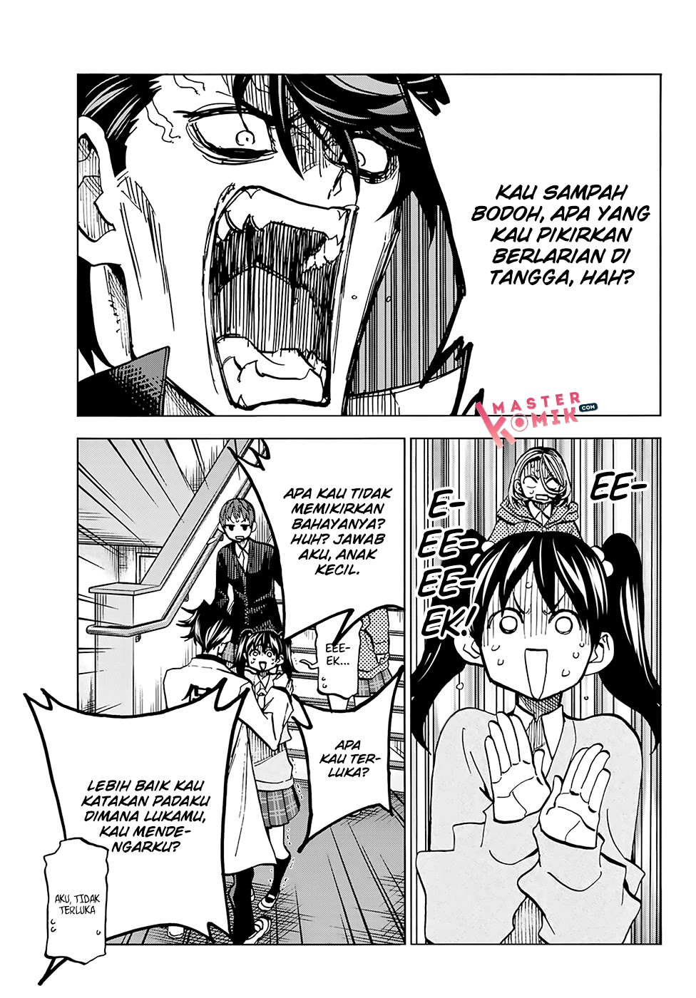 The Story Between a Dumb Prefect and a High School Girl with an Inappropriate Skirt Length Chapter 04 Gambar 4